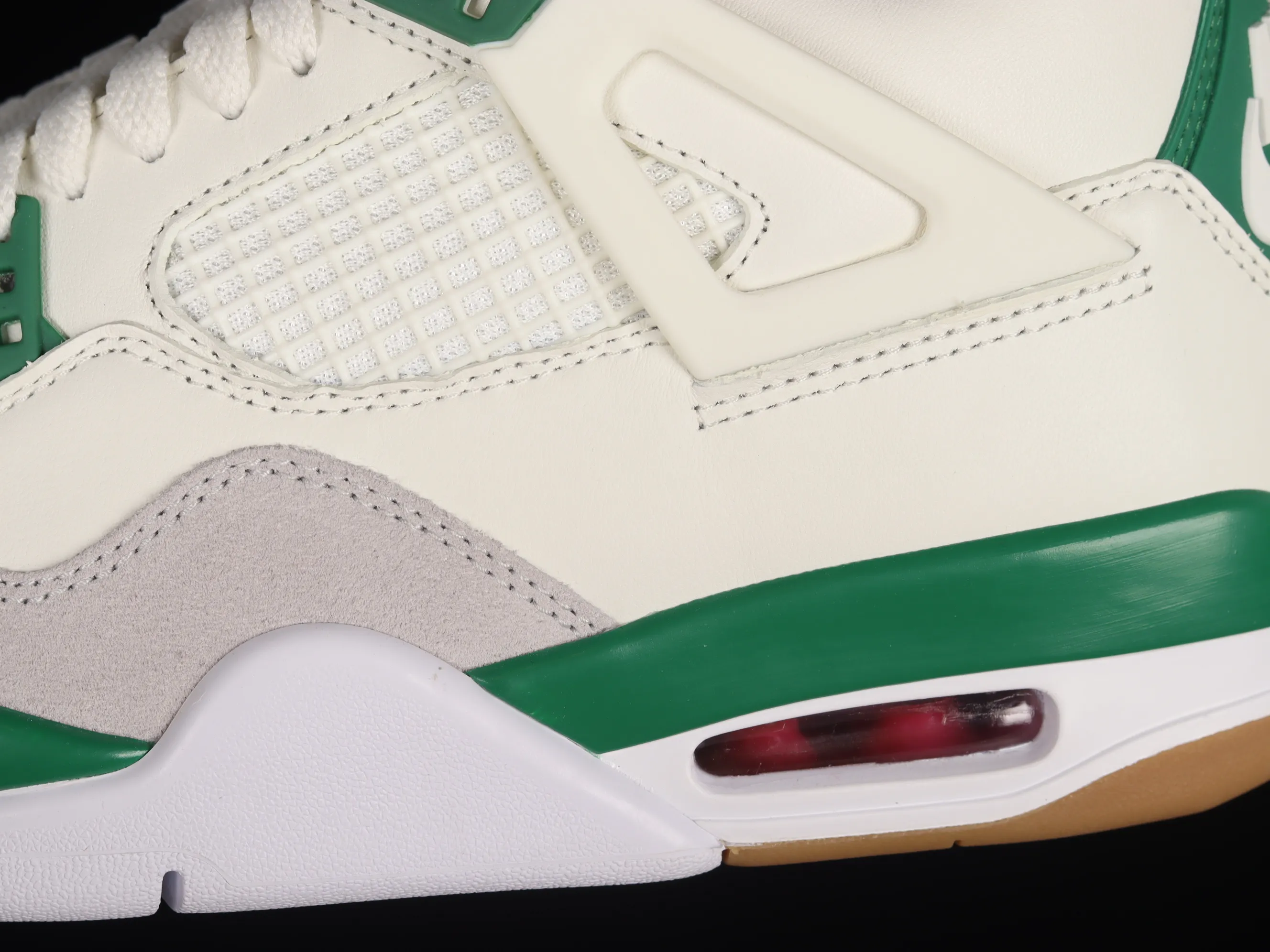 All categories Air Jordan Jordan series basketball shoes Air Jordan 4 LW version Nk SB x Air Jordan 4 "Pine Green" AJ4 Joe 4 joint white green DR5415-103